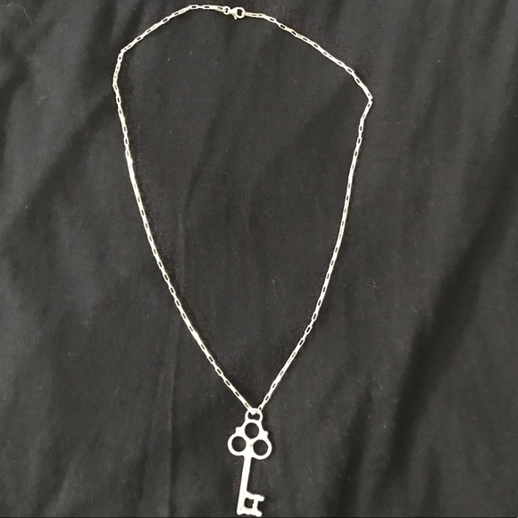Jewelry - Sterling Silver Key Necklace